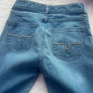 High Rise Blue Jeans